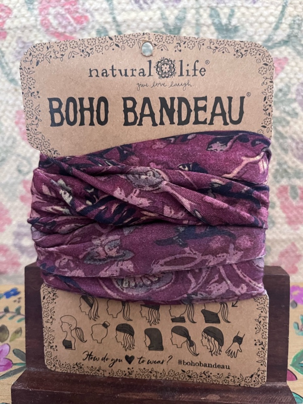 Natural Life Full-size Boho Bandeau Headband - Picture 5 of 14